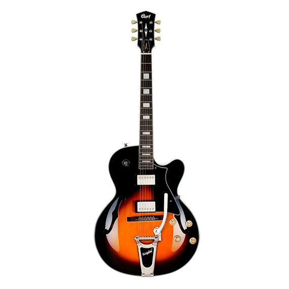 CORT Yorktown-BV-TAB-BAG Hollow Body Series Электрогитара, арктоп, с чехлом