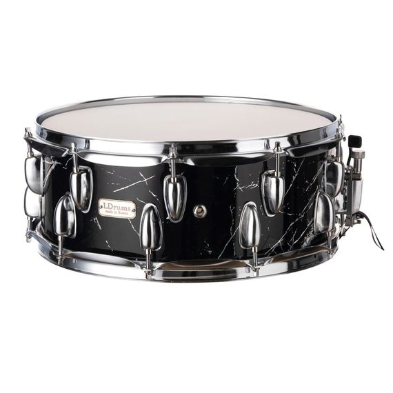 LDRUMS LD5404SN Малый барабан, черный мрамор,14"*5,5"