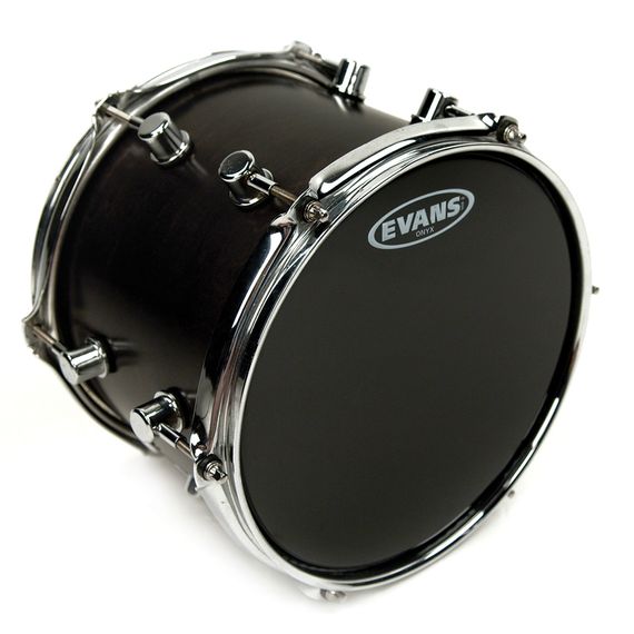 EVANS B13ONX2 Пластик для барабана 13" двойной с черным покрытием B13ONX2