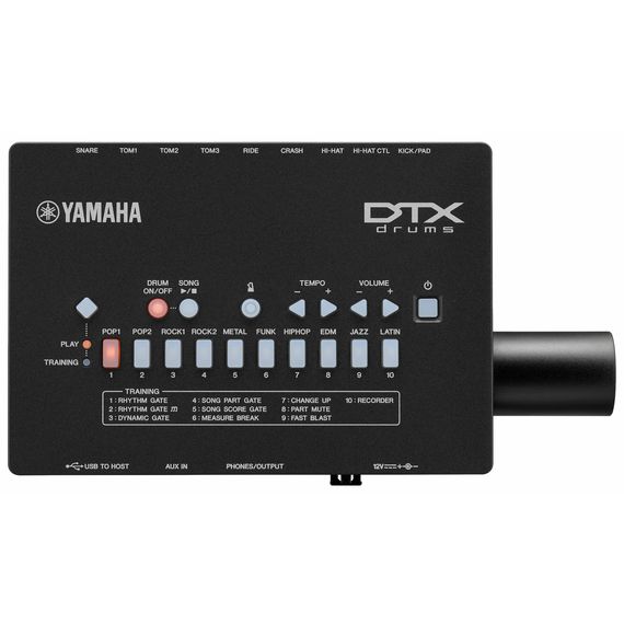 YAMAHA DTX-452K Компактная электронная ударная установка,