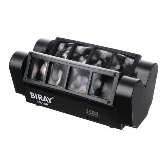 BI RAY ML10B Моторизированный прожектор смены цвета (колорчэнджер) паук, 8х4Вт