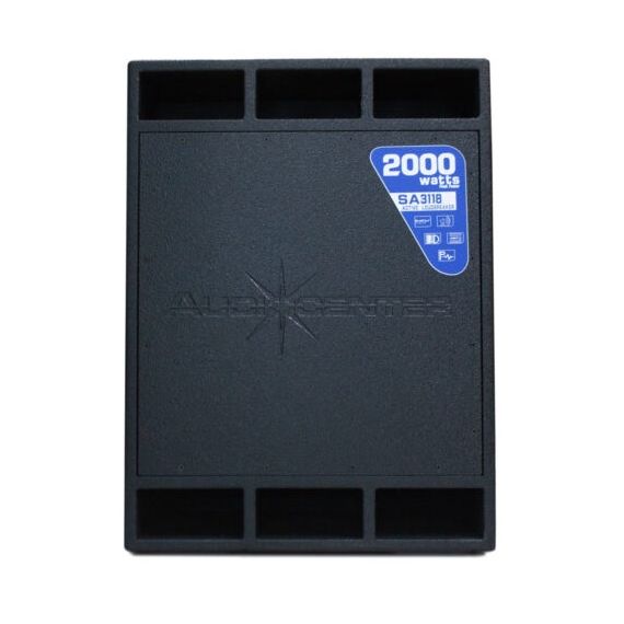 AUDIOCENTER SA3118 Активный 1х18" сабвуфер 1000Вт, макс SPL 134 дБ