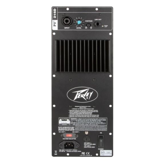 PEAVEY PV2015D Акустическая система активная, , 800Вт, 2x15", 1x 1,4", 40-21000гц , усилитель класса D
