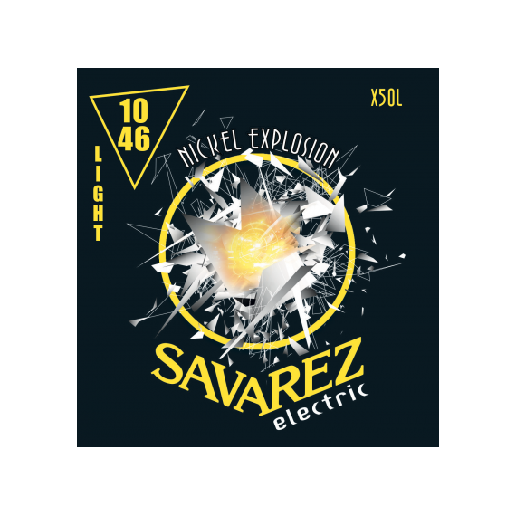 SAVAREZ X50L 10-46 Комплект струн для электрогитары, никелированные, 10-46