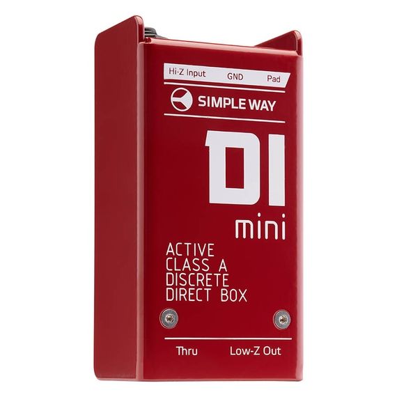 SIMPLEWAY Audio D1mini Дибокс, преобразователь сигнала для гитары, активный