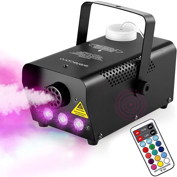 X-POWER X-025B REMOTE Дым-машина, металлический корпус, 500Вт c LED подсветкой