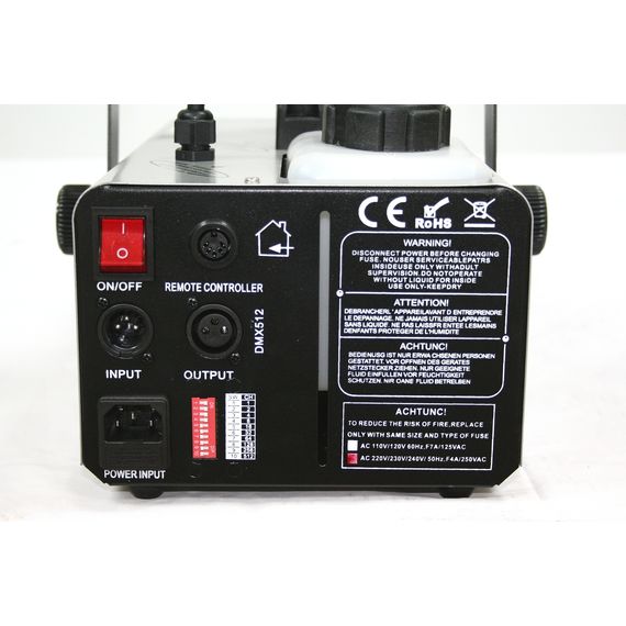 INVOLIGHT FM900DMX Генератор дыма, 900Вт, беспроводной пульт ДУ, DMX 512- 1 канал.