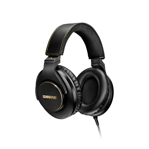 SHURE SRH840A-EFS Закрытые профессиональные мониторные наушники 5-25000 Гц, 44 Ом, 102 дБ, складные, съемный кабель 3 м, чехол для хранения