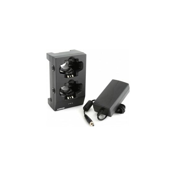 SHURE SBC200-E Зарядник для акуумулятора на 2 шт. SB900A, с блоком питания