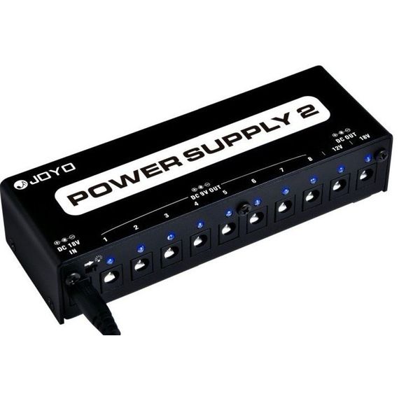 JOYO JP-02 Блок питания для педалей эффектов, 8х9В+12В+18В