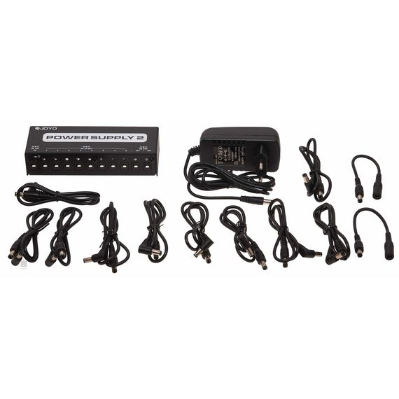 JOYO JP-02 Блок питания для педалей эффектов, 8х9В+12В+18В