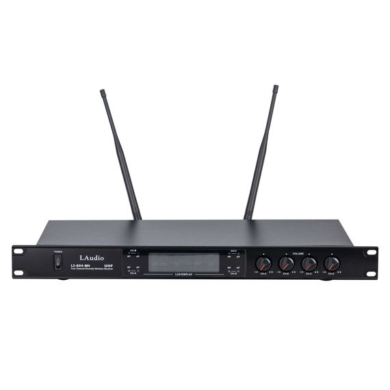 LAUDIO LS-804-MH Вокальная радиосистема, 2 ручных передатчика, 2 головных микрофона
