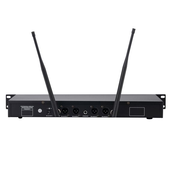 LAUDIO LS-804-MH Вокальная радиосистема, 2 ручных передатчика, 2 головных микрофона
