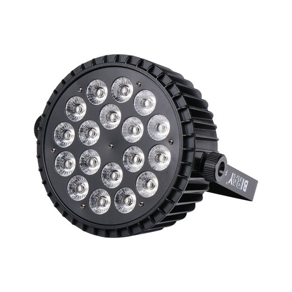 BI RAY PLC006S Светодиодный прожектор, 18х12Вт.RGBWA+UV