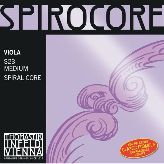 THOMASTIK S23 Spirocore Комплект струн для альта размером 4/4, среднее натяжение