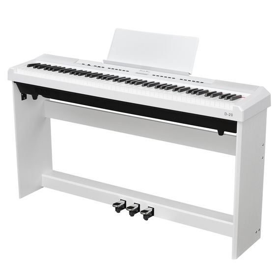 EMILY PIANO D-20 WH Цифровое фортепиано 88кл. со стойкой в комплекте
