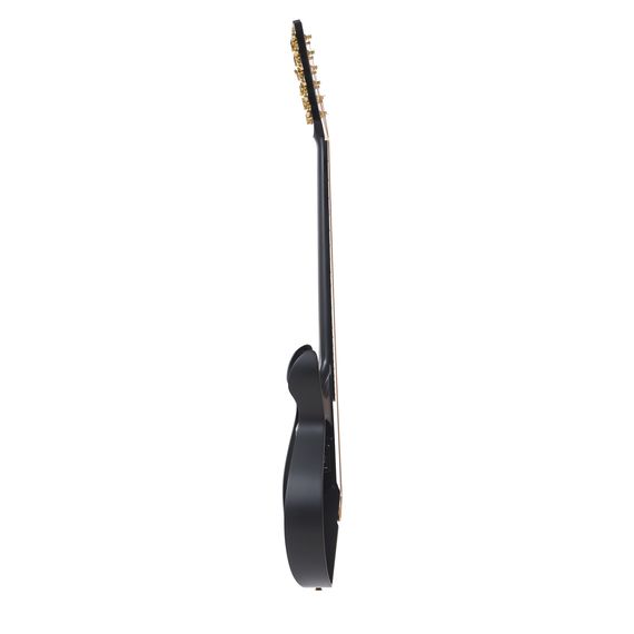 MIG Guitars SG2BL23 SG2 Сайлент-гитара 12-струнная, черная