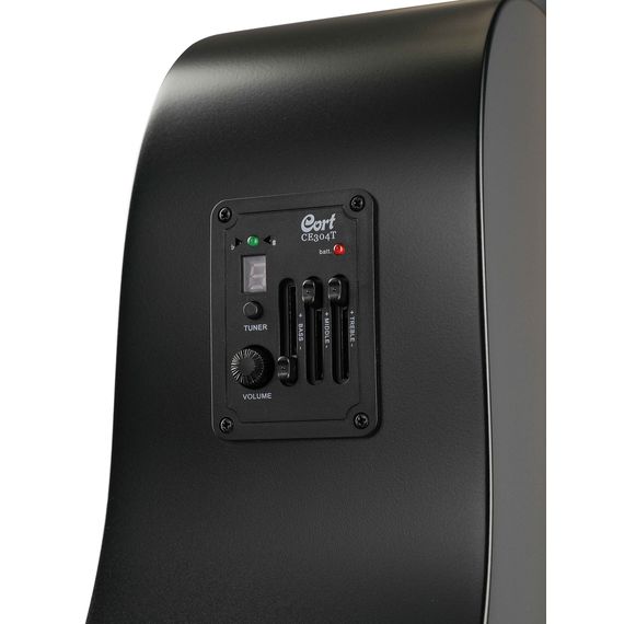 CORT AD810E-BKS Standard Series Электро-акустическая гитара, черная