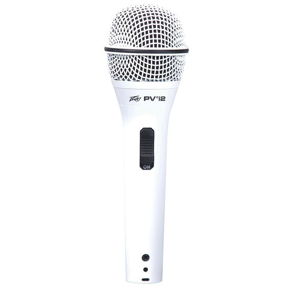 PEAVEY PVi 2W XLR MIC Комплект: микрофон динамический кардиоидный вокальный белого цвета,