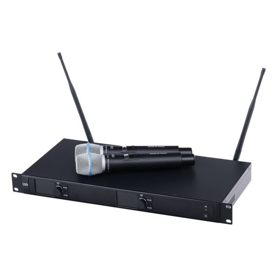 LAUDIO 6000-UH Беспроводная микрофонная система, 2 ручных передатчика