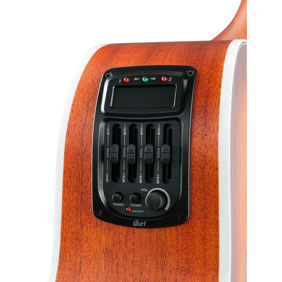 CORT GA-MEDX-M-OP Grand Regal Series Электро-акустическая гитара, цвет натуральный,