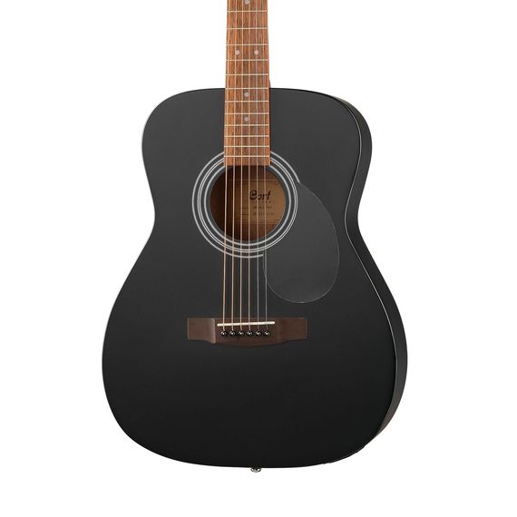 CORT AF510E-BKS Standard Series Электро-акустическая гитара, цвет черный