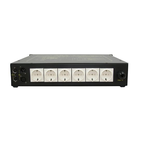 INVOLIGHT DD6 Диммер, 6 каналов, 2,2 кВт на канал, дроссели, DMX-512, аналоговое 0-10 В