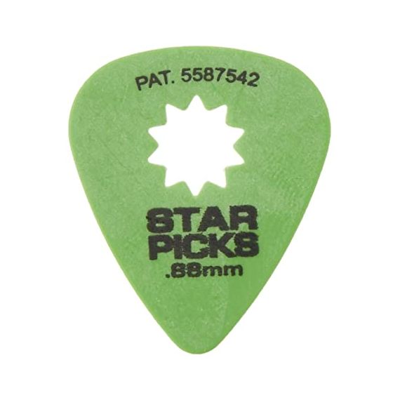 EVERLY 30024 Star Pick Медиатор 1шт, толщина 0.88мм