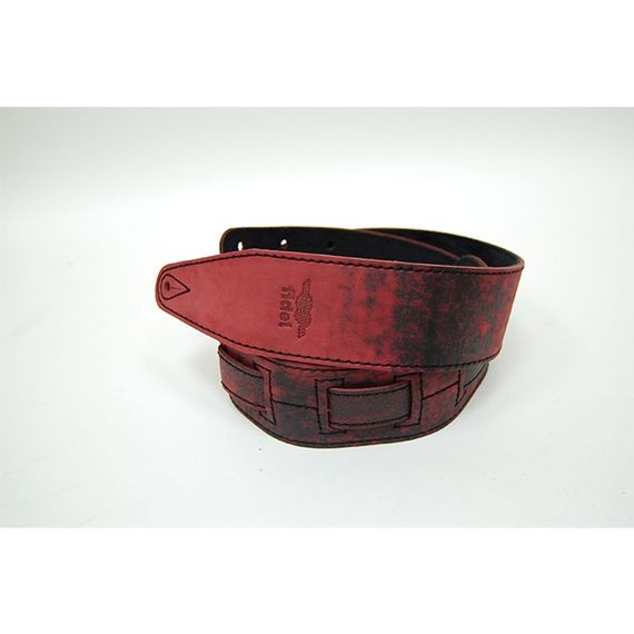 FIDEL FL60032L21L Leather 21 Ремень для гитары, кожаный, магма