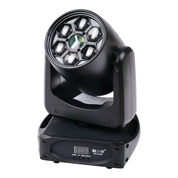 BI RAY ML610BS Моторизированная световая "голова", 80+6х10Вт