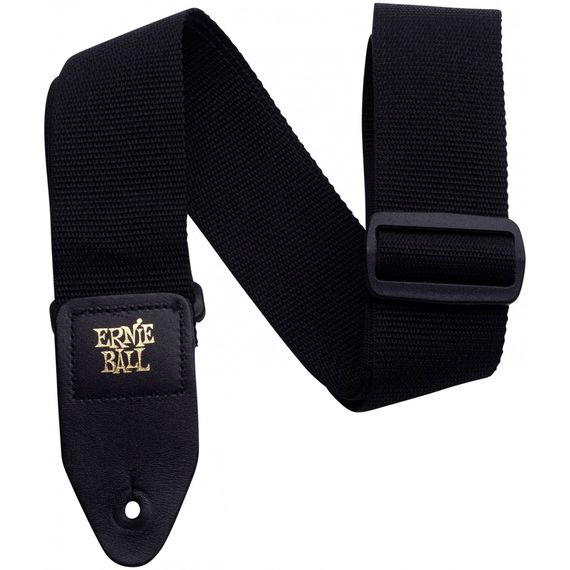 ERNIE BALL 4037 POLYPRO BLACK Гитарный ремень полипропилен/черный