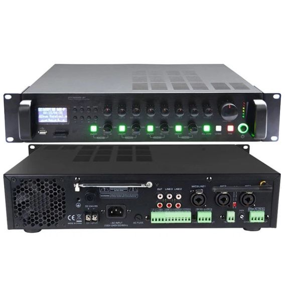 PEARLLER HY7120MB+BT Усилитель мощности трансляционный, 120Вт