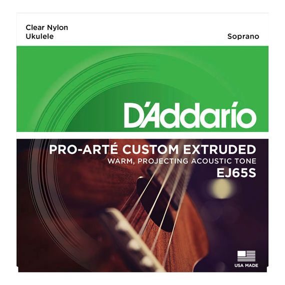 D'ADDARIO EJ65S Pro-Arte Custom Extruded Комплект струн для укулеле сопрано