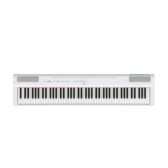 YAMAHA P-125aWH Цифровое пианино, со стойкой и педалью, белое (3 коробки)
