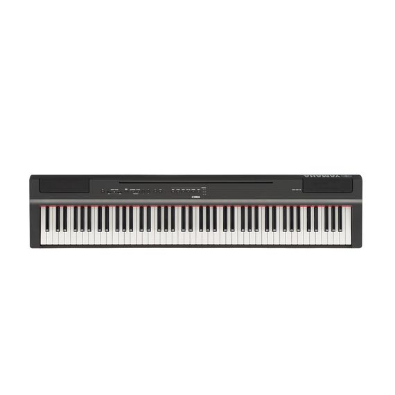 YAMAHA P-125aB Цифровое пианино, со стойкой и педалью, черное (3 коробки)