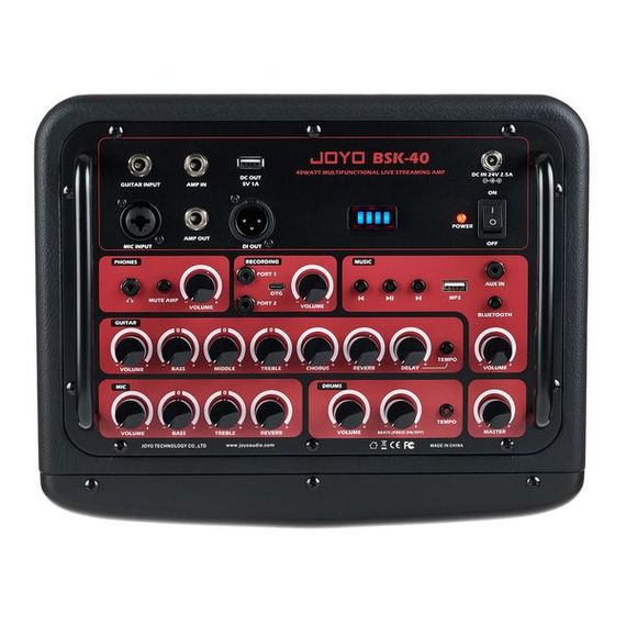 JOYO BSK-40-BK Комбоусилитель для акустической гитары, 40Вт, черный