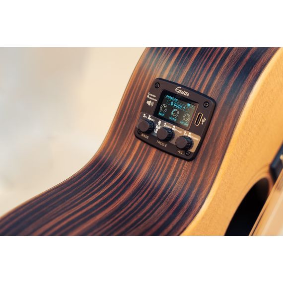 GUITTO GGP-04 Звукосниматель для акустической гитары, трансакустика, резонансный