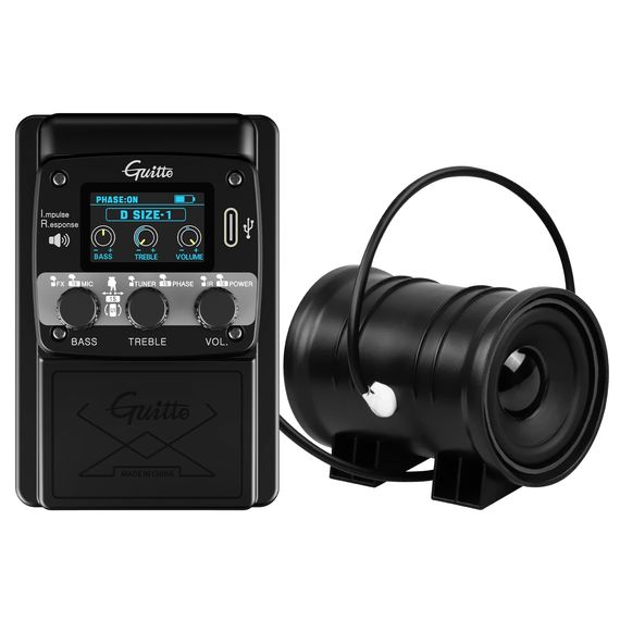 GUITTO GGP-04 Звукосниматель для акустической гитары, трансакустика, резонансный