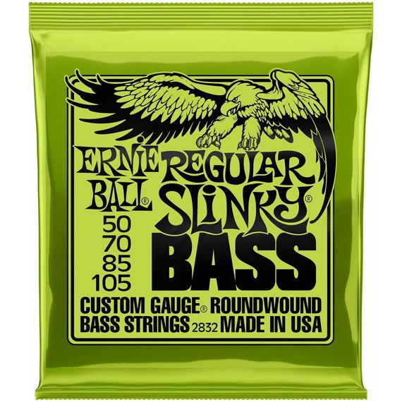 ERNIE BALL 2832 Nickel 50-105 Wound Slinky Regular Струны для бас-гитары