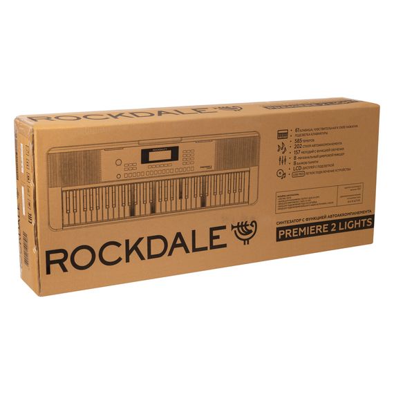 ​ROCKDALE Premiere 2 Lights Синтезатор 61 кл.