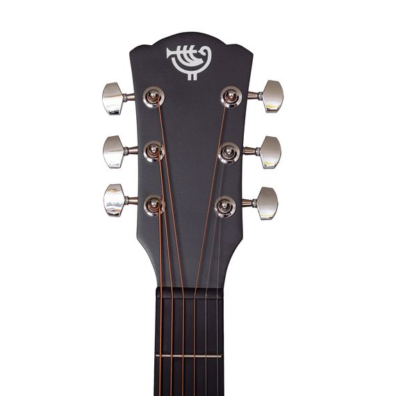 ROCKDALE Aurora D1 C BK Акустическая гитара. Форма корпуса Dreadnought с вырезом. Цвет полупрозрачный черный