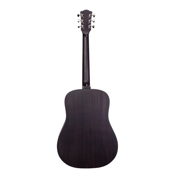 ROCKDALE Aurora D1 BK Акустическая гитара. Форма корпуса Dreadnought. Цвет полупрозрачный черный.