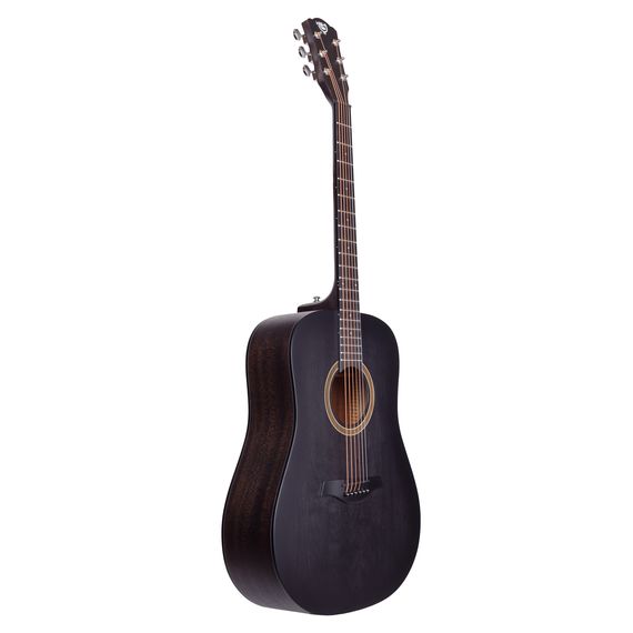 ROCKDALE Aurora D1 BK Акустическая гитара. Форма корпуса Dreadnought. Цвет полупрозрачный черный.