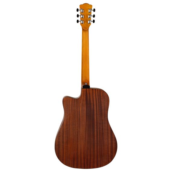 ROCKDALE Aurora D3 C BK Gloss Акустическая гитара. Форма корпуса Dreadnought с вырезом. Цвет черный.