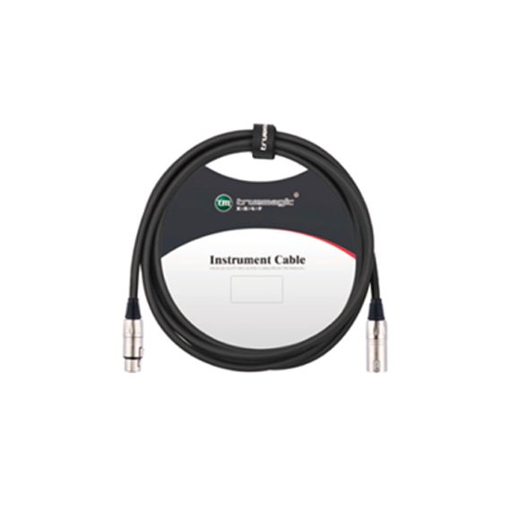 TRUE MAGIC TEM008/3M Кабель микрофонный XLR -XLR, 3м, черный