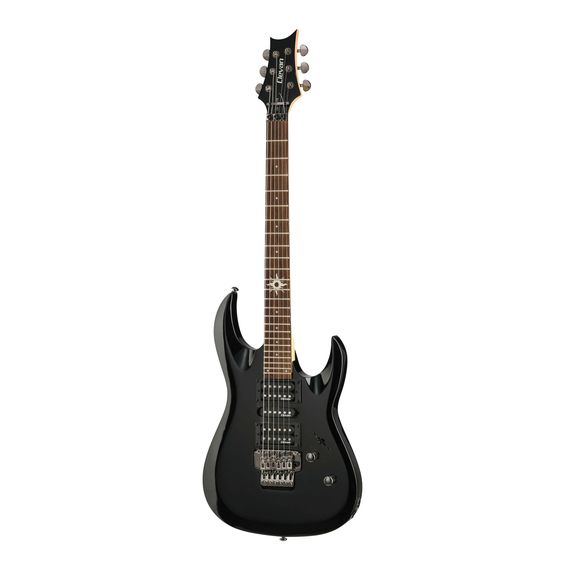 CLEVAN CX-52/FR-BK Электрогитара Форма под Ibanez, HSH, мензура 648мм,