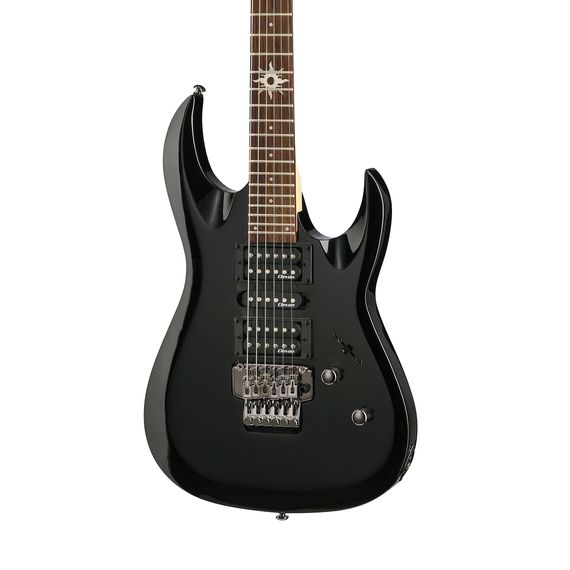 CLEVAN CX-52/FR-BK Электрогитара Форма под Ibanez, HSH, мензура 648мм,