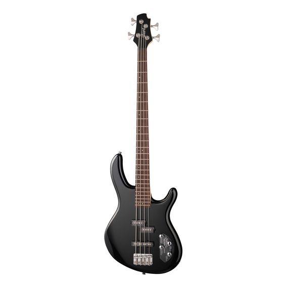 CORT Action-Bass-Plus-WBAG-BK Action Series Бас-гитара, черная, с чехлом