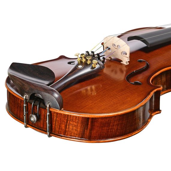ANDREW FUCHS M-4 4/4 Скрипка размер 4/4 смычок, канифоль, мостик, кейс "ЛУНА", изображение 6