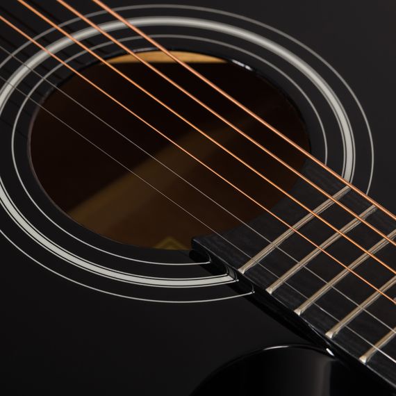 ROCKDALE Aurora D5 C BK Gloss Акустическая гитара. Форма корпуса Dreadnought с вырезом. Цвет черный.